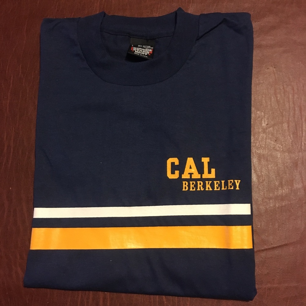 Vtg 80s/90s Cal Berkeley Tee M/L - image 1